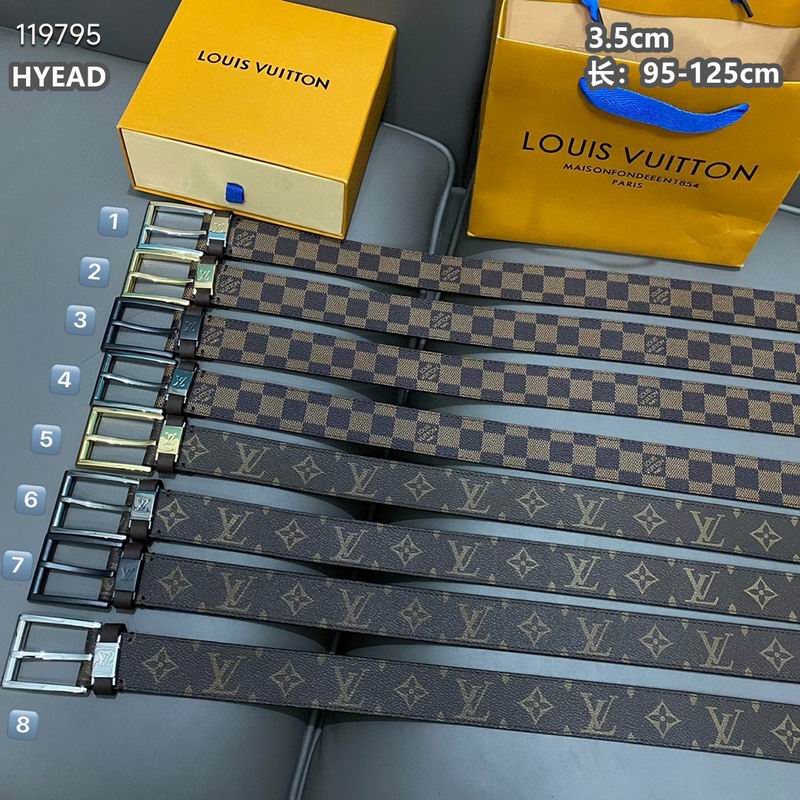 LV Belt 35mmX95-125cm 8L27